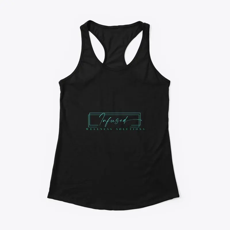 INFUSED WELLNESS TEES GREEN LOGO