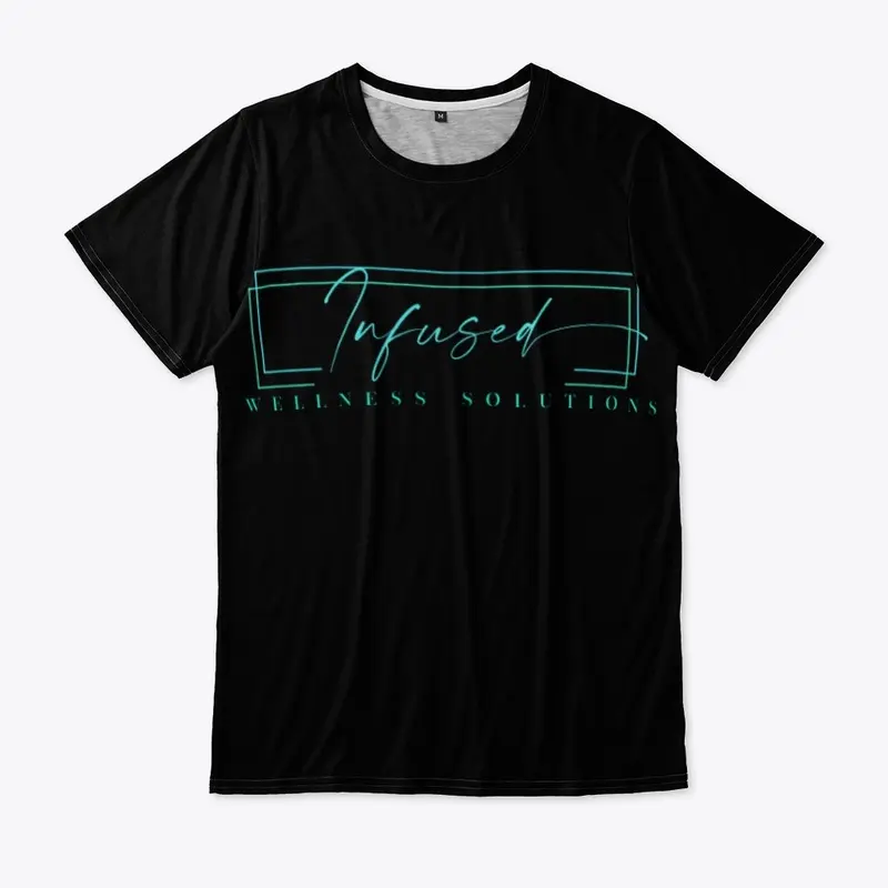 INFUSED WELLNESS TEES GREEN LOGO