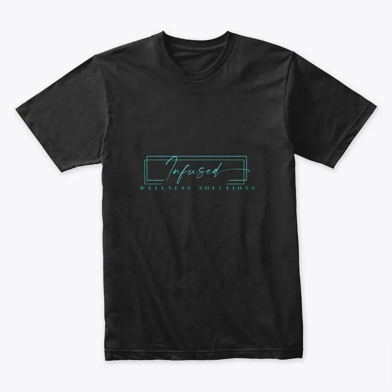 INFUSED WELLNESS TEES GREEN LOGO